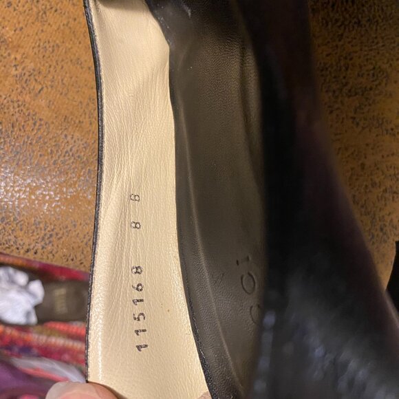 Vintage Gucci Pointy Toe Pumps Size 8 - Picture 6 of 8